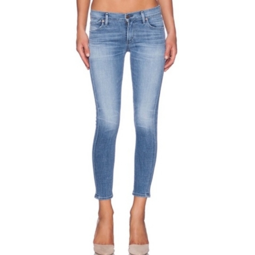 Citizens of Humanity by Jerome Dahan Skinny Jeans Women Size 23, Blue Jeans.